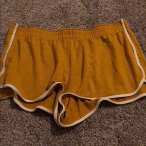 Orange flows casual shorts